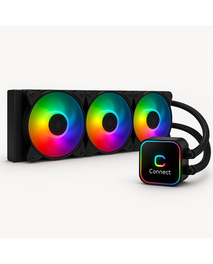 Connect LiquidBoost LB360mm ARGB Black - Refroidissement Liquide