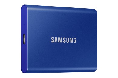 Samsung Portable SSD T7 2 To Bleu - Disque dur externe Samsung Portable SSD T7 2 To Bleu - Disque dur externe