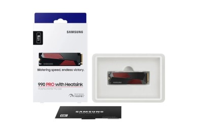 Samsung SSD 990 PRO M.2 PCIe NVMe 1 To avec dissipateur - SSD Samsung SSD 990 PRO M.2 PCIe NVMe 1 To avec dissipateur - SSD