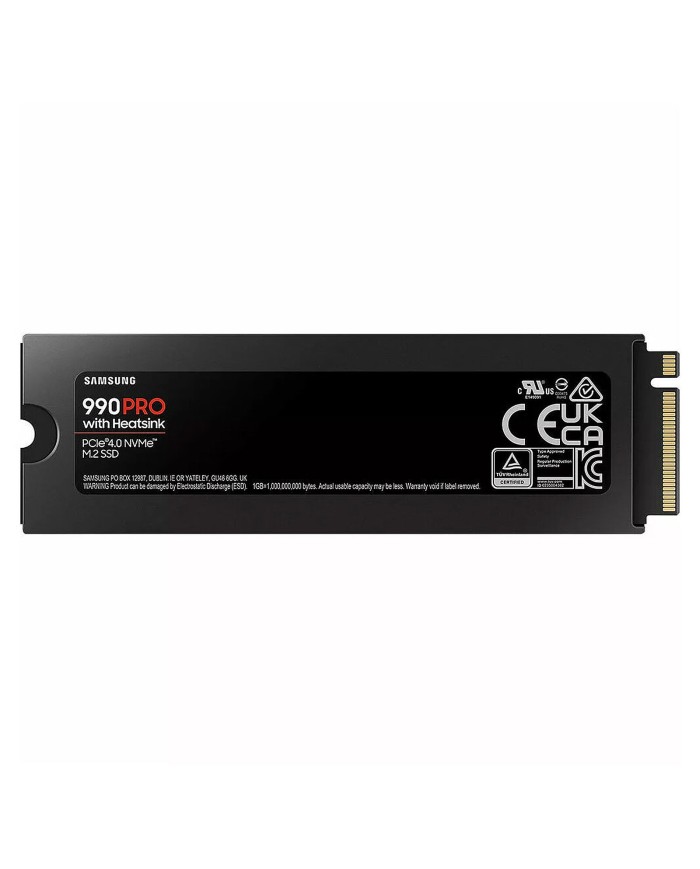 Samsung SSD 990 PRO M.2 PCIe NVMe 1 To avec dissipateur - SSD Samsung SSD 990 PRO M.2 PCIe NVMe 1 To avec dissipateur - SSD