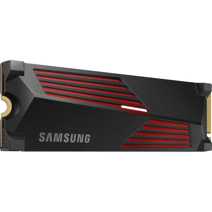 Samsung SSD 990 PRO M.2 PCIe NVMe 2To avec dissipateur - SSD Samsung SSD 990 PRO M.2 PCIe NVMe 2To avec dissipateur - SSD