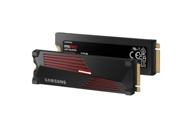 Samsung SSD 990 PRO M.2 PCIe NVMe 2To avec dissipateur - SSD Samsung SSD 990 PRO M.2 PCIe NVMe 2To avec dissipateur - SSD
