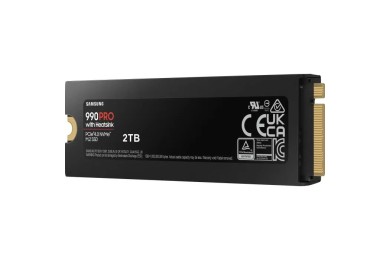 Samsung SSD 990 PRO M.2 PCIe NVMe 2To avec dissipateur - SSD Samsung SSD 990 PRO M.2 PCIe NVMe 2To avec dissipateur - SSD