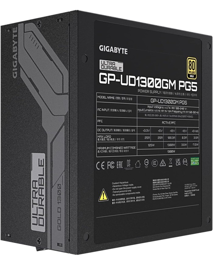 Gigabyte UD1300GM PG5 - Alimentation PC Gigabyte UD1300GM PG5 - Alimentation PC