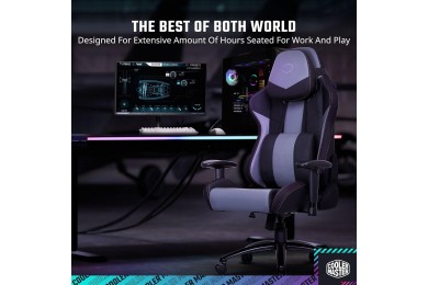 Cooler Master Caliber R3 Noir - Chaise Gamer Cooler Master Caliber R3 Noir - Chaise Gamer
