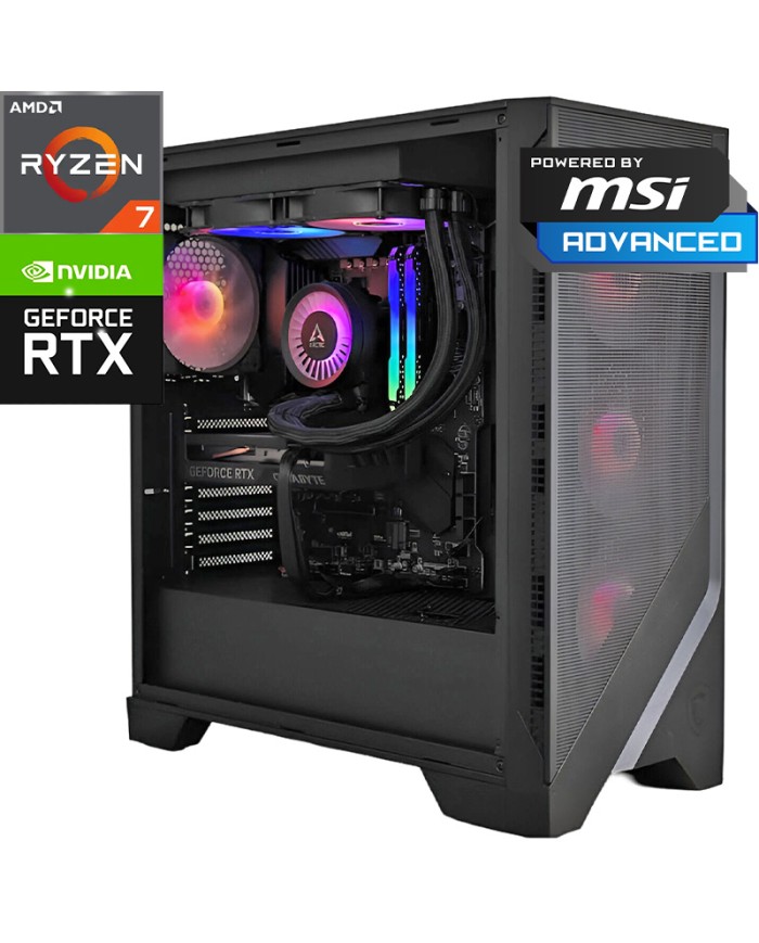 PC GAMER PRO RYZEN 7 9800X3D|RTX 5070 TI|32GB DDR5|2TB NVME