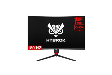 HYBROK WINGS HG32QHD 32″ 180Hz 1ms 2K. - MONITEUR PC HYBROK WINGS HG32QHD 32″ 180Hz 1ms 2K. - MONITEUR PC