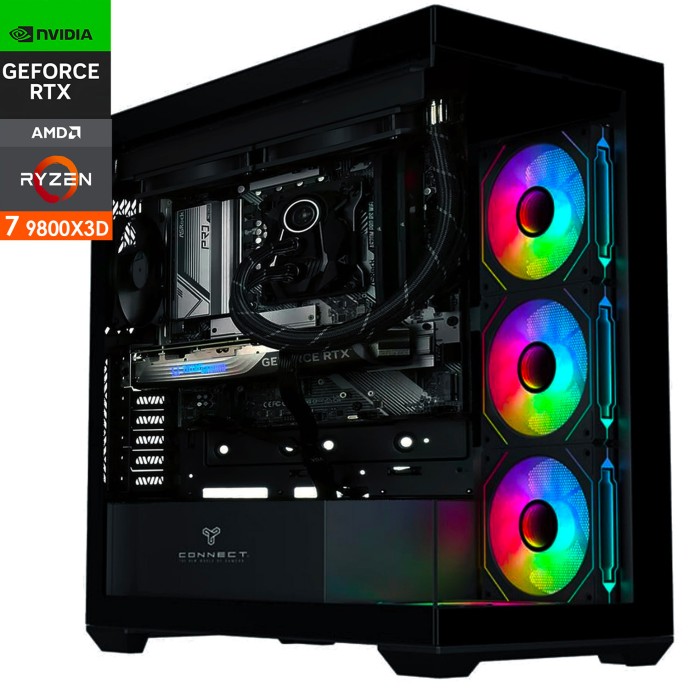PC Gamer Casa Ryzen 7 9800X3D RTX 5070 Solid | 32GB DDR5 | SSD 2TB NVMe PC Gamer Casa Ryzen 7 9800X3D RTX 5070 Solid | 32GB DDR5 | SSD 2TB NVMe