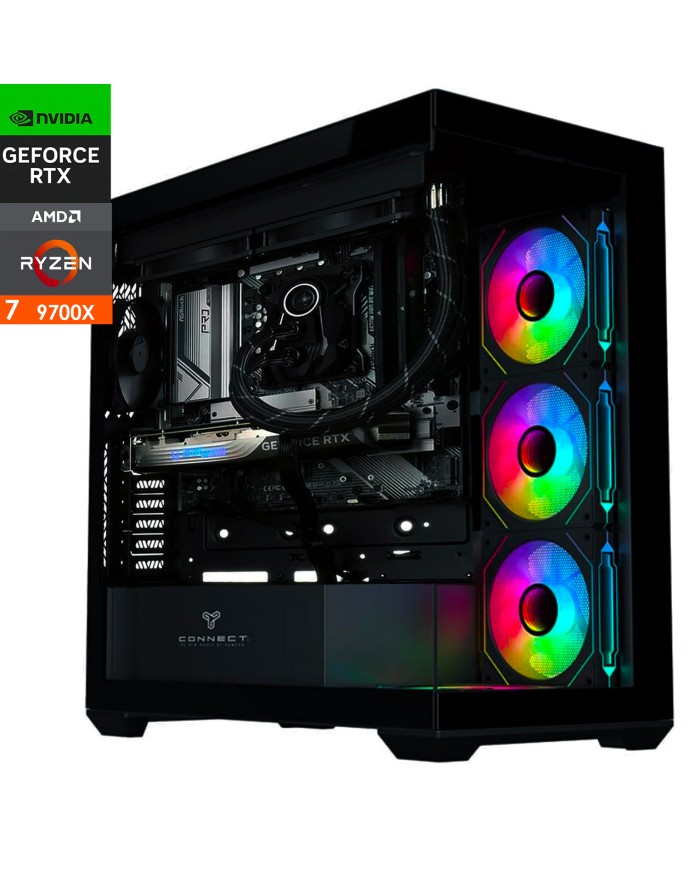 PC Gamer Ryzen 7 9700X | RTX 5060 Ti|32GB DDR5|2TB NVMe - PCGAMERCASA PC Gamer Ryzen 7 9700X | RTX 5060 Ti|32GB DDR5|2TB NVMe - PCGAMERCASA