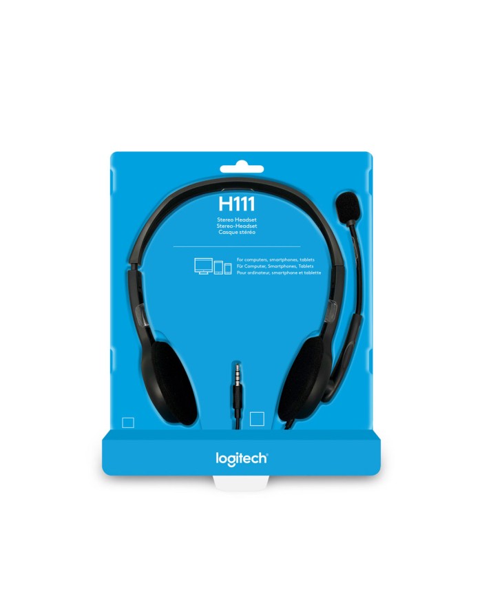 Logitech Stereo Headset H111 - Casque