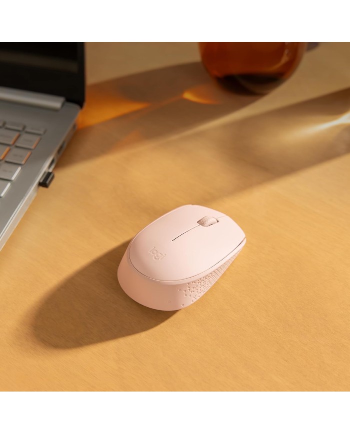 Logitech M171 Souris Sans Fil – Rose