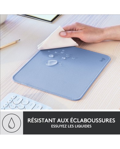 Logitech Mouse Pad Studio Series (Bleu Gris) - Tapis Souris