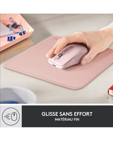 Logitech Mouse Pad Studio Series (Rose) - Tapis Souris