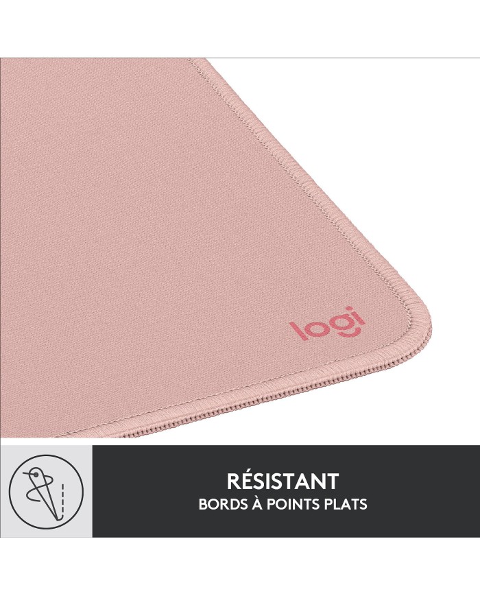 Logitech Mouse Pad Studio Series (Rose) - Tapis Souris