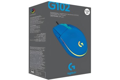 Logitech G102 Lightsync Blue - Souris