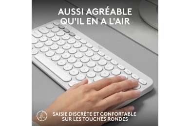 Logitech Pebble Keys 2 K380s (White). - Tablet keyboard Logitech Pebble Keys 2 K380s (White). - Tablet keyboard