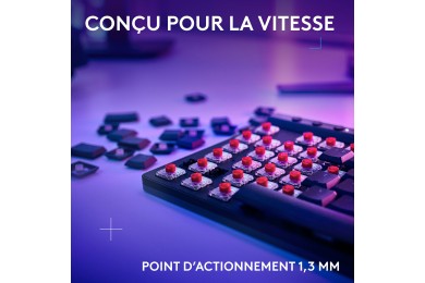 Logitech G G515 TKL Lightspeed Noir (Tactile Version) - Clavier PC