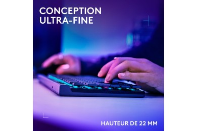 Logitech G G515 TKL Lightspeed Noir (Tactile Version) - Clavier PC