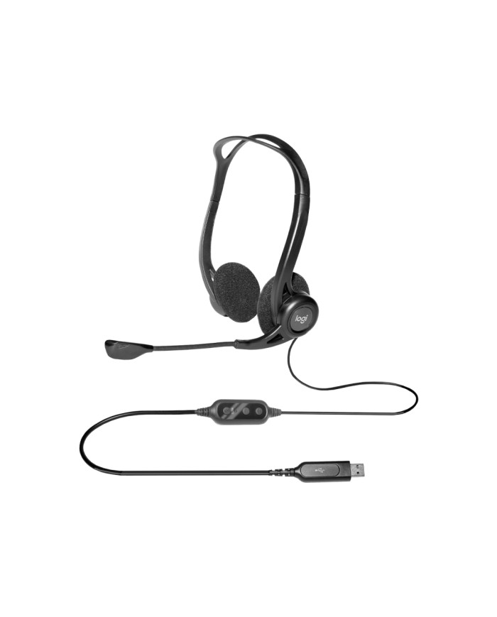 Logitech PC 960 USB HEADSET - Casque Logitech PC 960 USB HEADSET - Casque