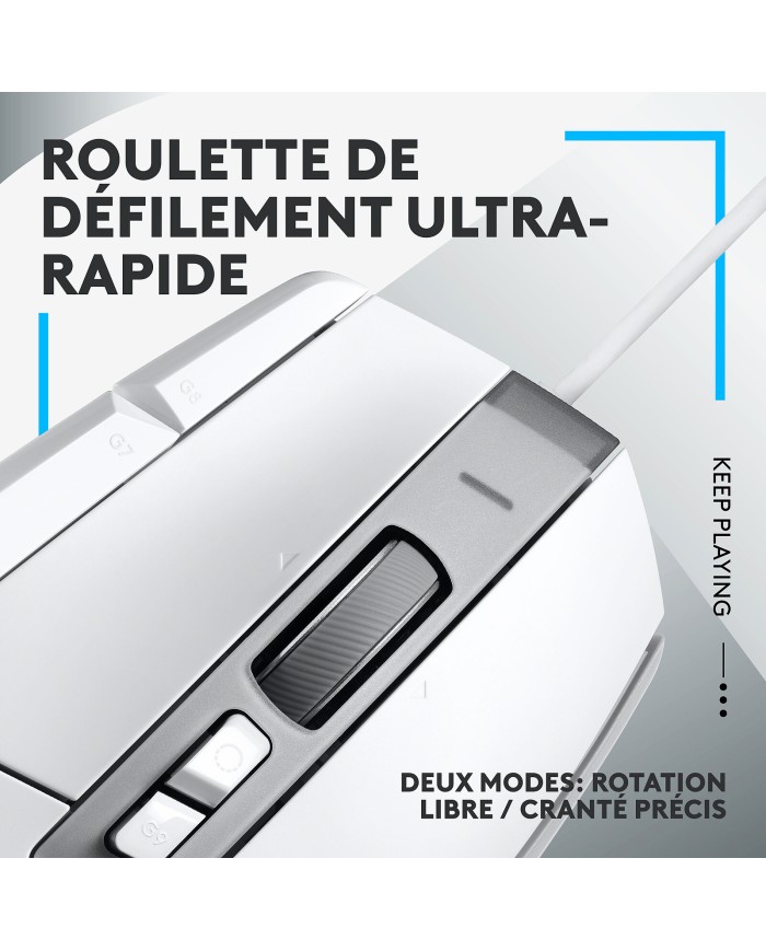 Logitech G502X Blanc - Souris