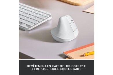 Logitech Lift (Blanc) - Souris