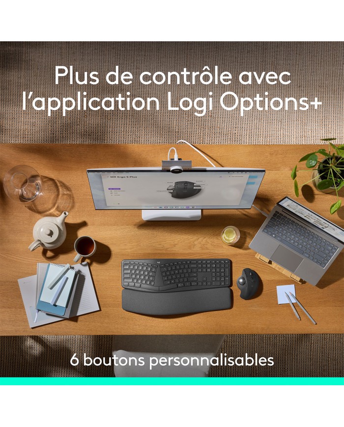 Logitech MX Ergo S - Souris Pc