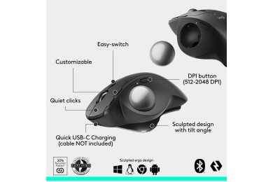 Logitech MX Ergo S - Souris Pc