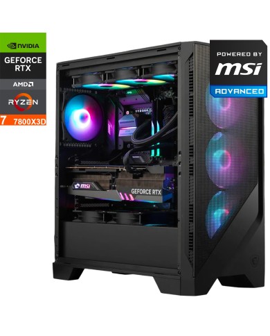 PC GAMER ULTRA 5 AMD Ryzen 7 7800X3D |MSI 5070|32GB DDR5|2TB SSD - Pc Gamer Casa