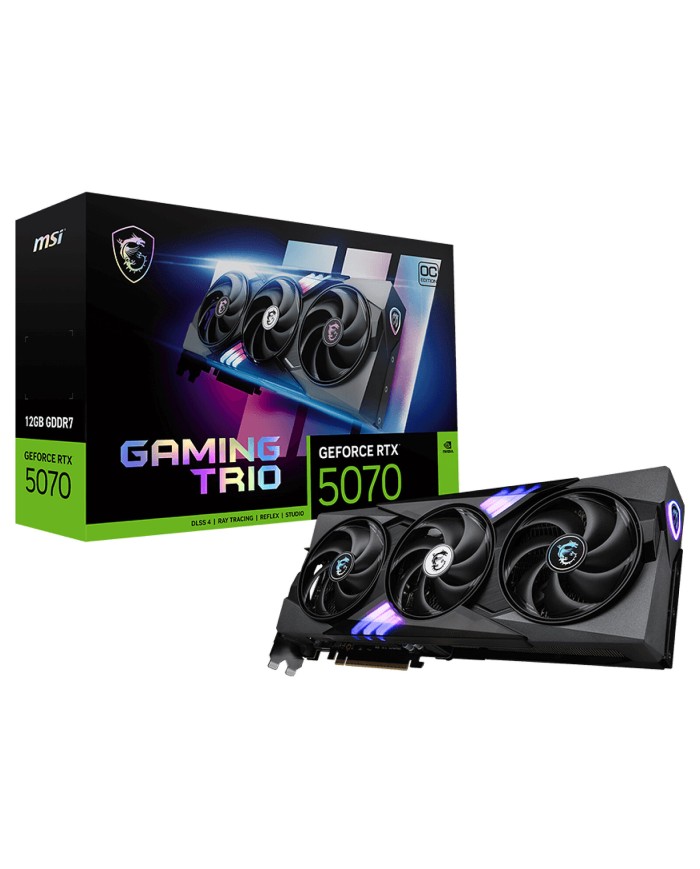 MSI GeForce RTX 5070 12G GAMING TRIO OC - Carte Graphique
