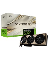 MSI GeForce RTX 5070 12G INSPIRE 3X OC - Carte Graphique