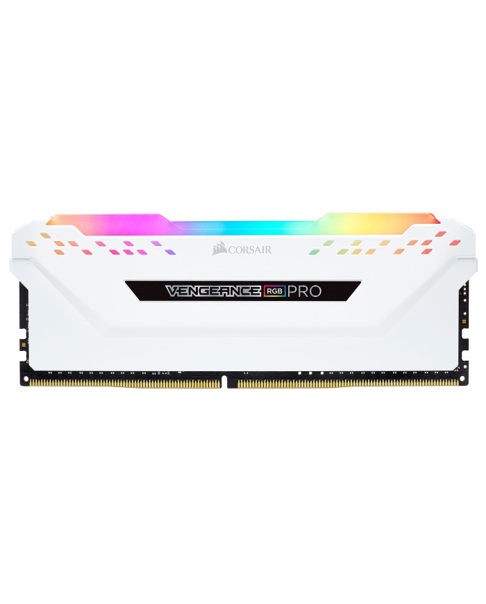 Corsair Vengeance RGB PRO Series 32 Go (4x 8 Go) DDR4 3200 MHz CL16 Blanc - RAM PC
