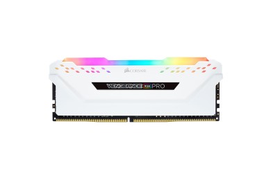 Corsair Vengeance RGB PRO Series 32 Go (4x 8 Go) DDR4 3200 MHz CL16 Blanc - RAM PC