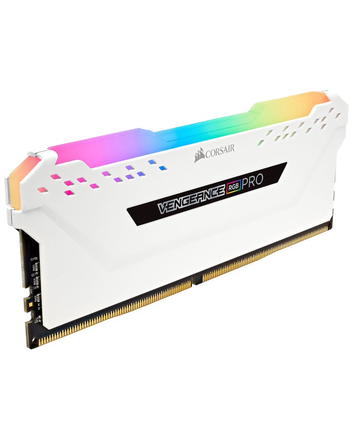 Corsair Vengeance RGB PRO Series 32 Go (4x 8 Go) DDR4 3200 MHz CL16 Blanc - RAM PC