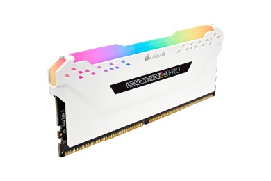 Corsair Vengeance RGB PRO Series 32 Go (4x 8 Go) DDR4 3200 MHz CL16 Blanc - RAM PC