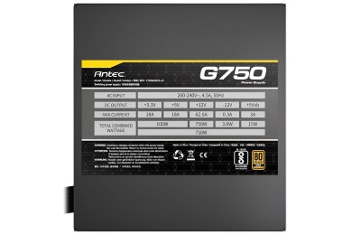 ANTEC ATOM G750 750W 80+ Gold - Alimentation PC Gamer Maroc ANTEC ATOM G750 750W 80+ Gold - Alimentation PC Gamer Maroc