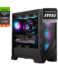 PC Gaming AMD Ryzen 5 7600 avec RTX 5060 Ti – 16GB – Powered by MSI