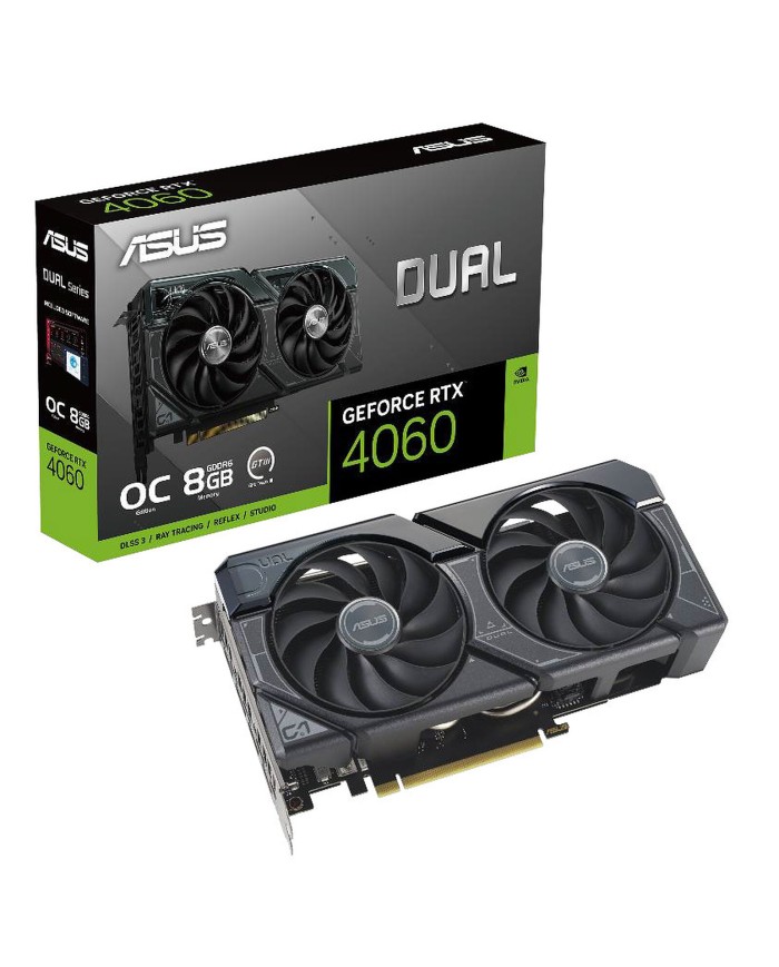 ASUS Dual GeForce RTX 4060 OC Edition 8GB. -  Carte Graphique Nvidia ASUS Dual GeForce RTX 4060 OC Edition 8GB. -  Carte Graphique Nvidia