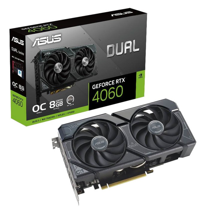 ASUS Dual GeForce RTX 4060 OC Edition 8GB. -  Carte Graphique Nvidia ASUS Dual GeForce RTX 4060 OC Edition 8GB. -  Carte Graphique Nvidia