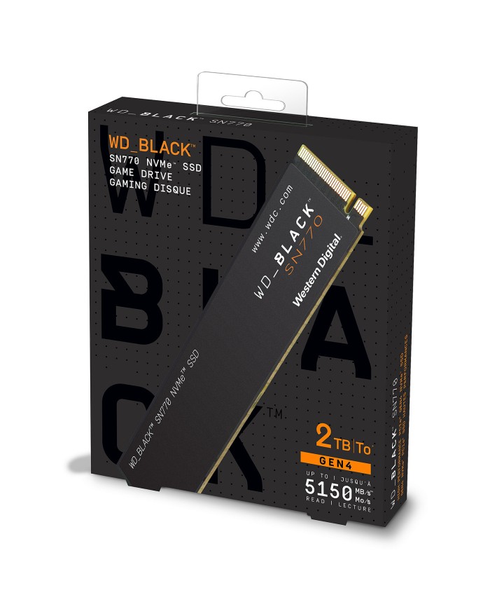 Western Digital SSD WD_Black SN770 2 To - SSD