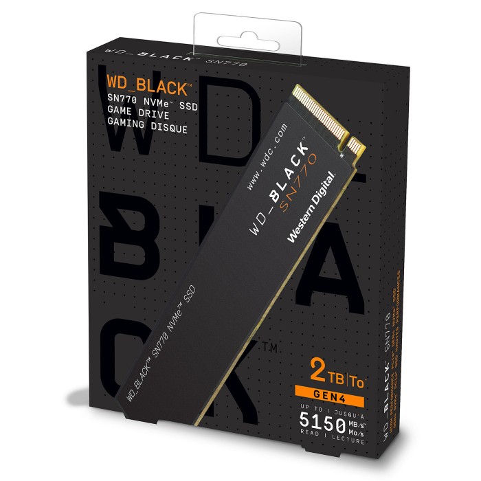 Western Digital SSD WD_Black SN770 2 To - SSD Western Digital SSD WD_Black SN770 2 To - SSD