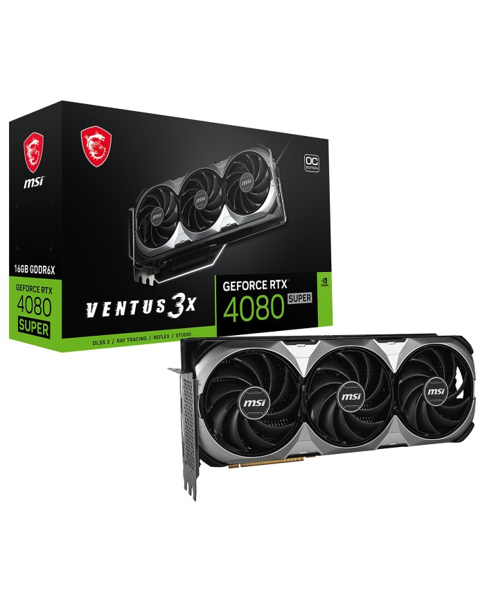 MSI GeForce RTX 4080 SUPER 16G VENTUS 3X OC - CARTE GRAPHIQUE MSI GeForce RTX 4080 SUPER 16G VENTUS 3X OC - CARTE GRAPHIQUE