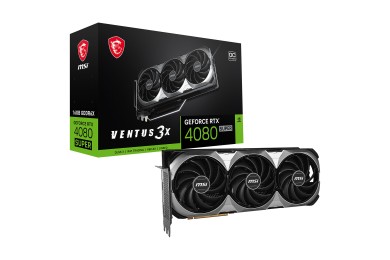 MSI GeForce RTX 4080 SUPER 16G VENTUS 3X OC - CARTE GRAPHIQUE MSI GeForce RTX 4080 SUPER 16G VENTUS 3X OC - CARTE GRAPHIQUE