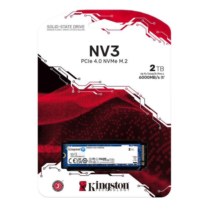 Kingston SSD NV3 2 To - Disque SSD