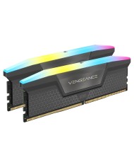Corsair Vengeance RGB DDR5 32 Go (2 x 16 Go) 6000 MHz CL36 1.25V - Blanc. - Pc GAMER MAROC