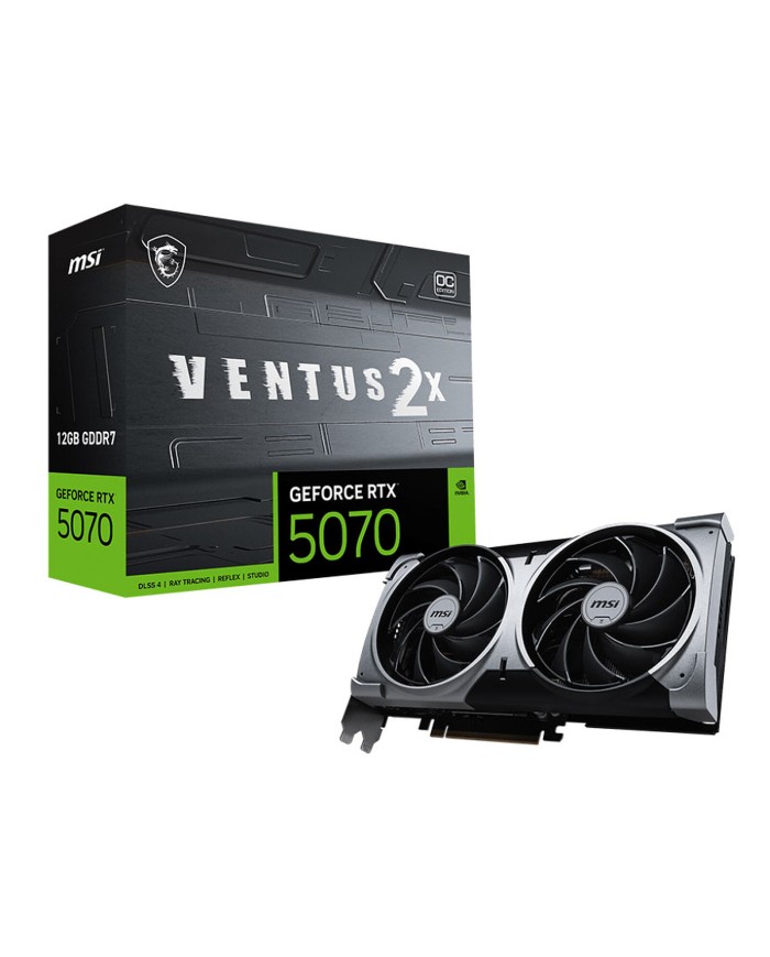 MSI GeForce RTX 5070 12G VENTUS 2X OC - Carte Graphique
