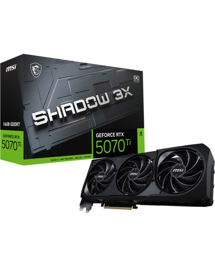 MSI GeForce RTX 5070 Ti 16G SHADOW 3X OC