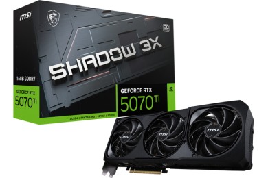 MSI GeForce RTX 5070 Ti 16G SHADOW 3X OC