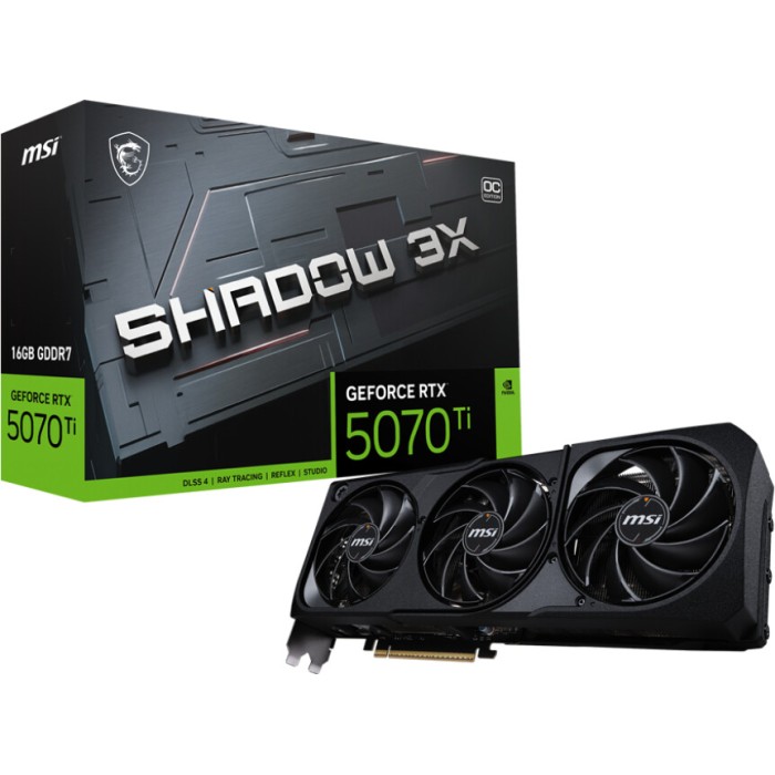 MSI GeForce RTX 5070 Ti 16G SHADOW 3X OC
