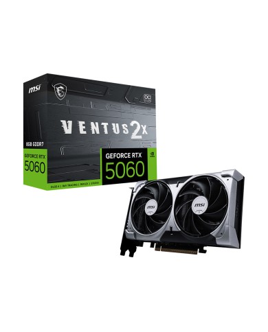 MSI GeForce RTX 5060 8G VENTUS 2X OC - Carte Graphique MSI GeForce RTX 5060 8G VENTUS 2X OC - Carte Graphique