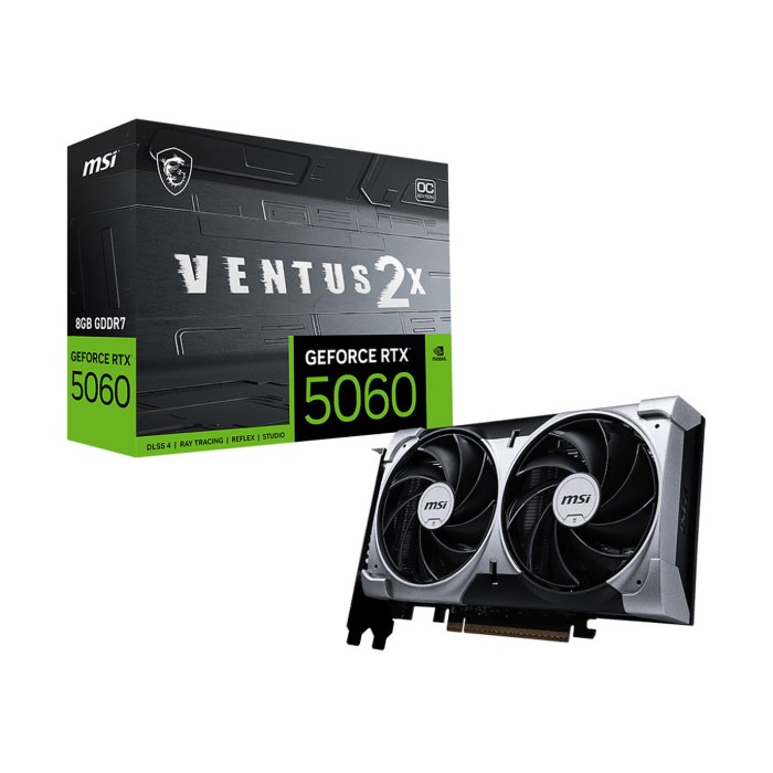 MSI GeForce RTX 5060 8G VENTUS 2X OC - Carte Graphique MSI GeForce RTX 5060 8G VENTUS 2X OC - Carte Graphique